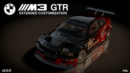 BMW M3 GTR ALMS Extended Customization