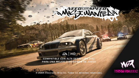 NFS Most Wanted | Remastered Boot Screen