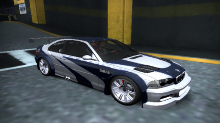 4000HP BMW E46 M3GTR at Need For Speed: Heat Nexus - Mods and