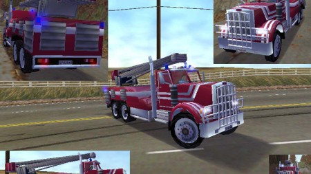 Petebilt fire truck