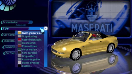 Maserati Spyder Cambiocorsa