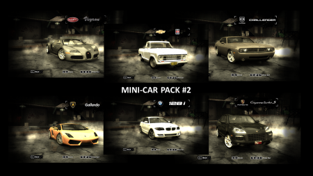 Mini Car Pack #2