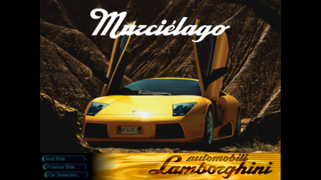 Lamborghini Murciélago - Vidwalls, Slideshows, and 360 Interior Showcase
