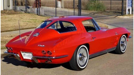 1963 Corvette Split Window Car Engine Sounds