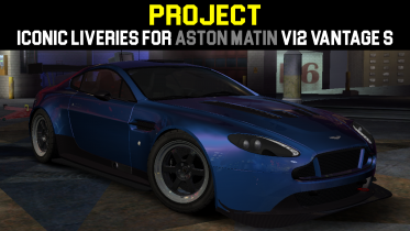 Iconic Liveries for Aston Martin V12 Vantage S