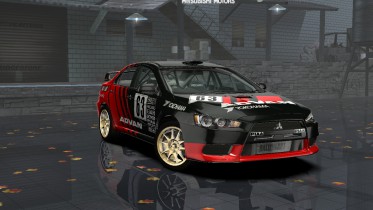 Mitsubishi Lancer Evolution X Rallycross