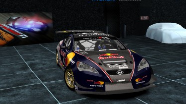2010 Hyundai Genesis Coupe Rhys Millen Racing Red Bull