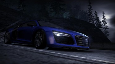 Audi R8 V10 Plus in Blue