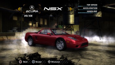 Acura NSX NA2 (Added Car)