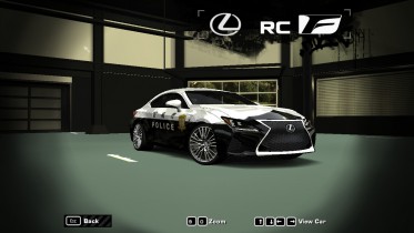 2015 Lexus RC-f (Japan Police)