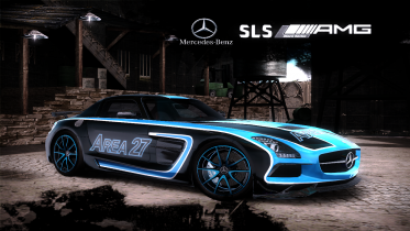 Mercedes-Benz SLS AMG Black Series (Area 27)