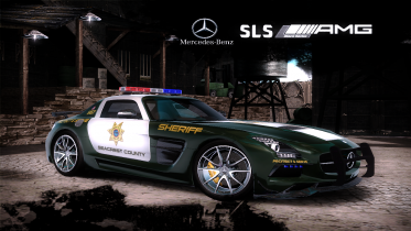 Mercedes-Benz SLS AMG Black Series (Seacrest County Police Department)
