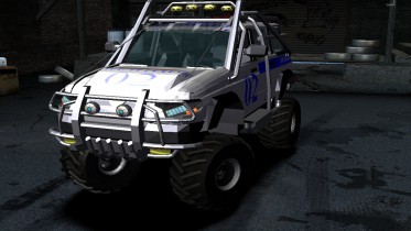2005 UAZ Patriot Police