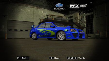 Subaru Impreza WRX STI S11 WRC