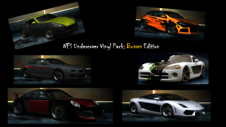 NFS Undercover Boss edition vinyl for Carbon