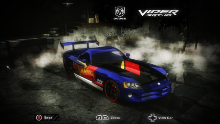 Dodge Viper SRT-10 HW Race Team Vinyl